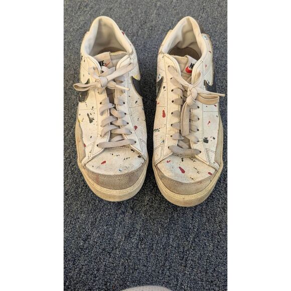 Nike Blazer Low 77 Paint Splatter Vintage Men's size 10
